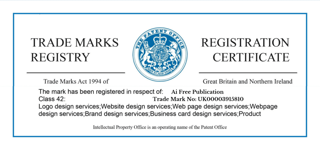 Ai Free Publication Trademark Registration