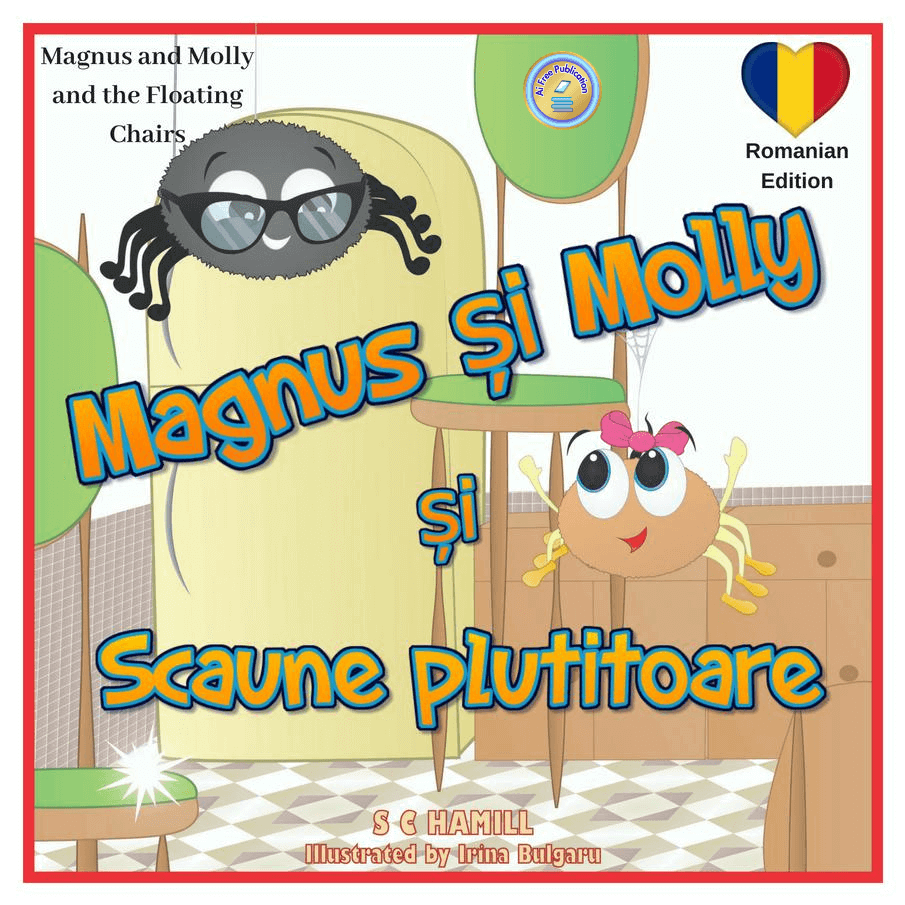 aifreepublication logo on the cover of Magnus and Molly and the Floating Chairs